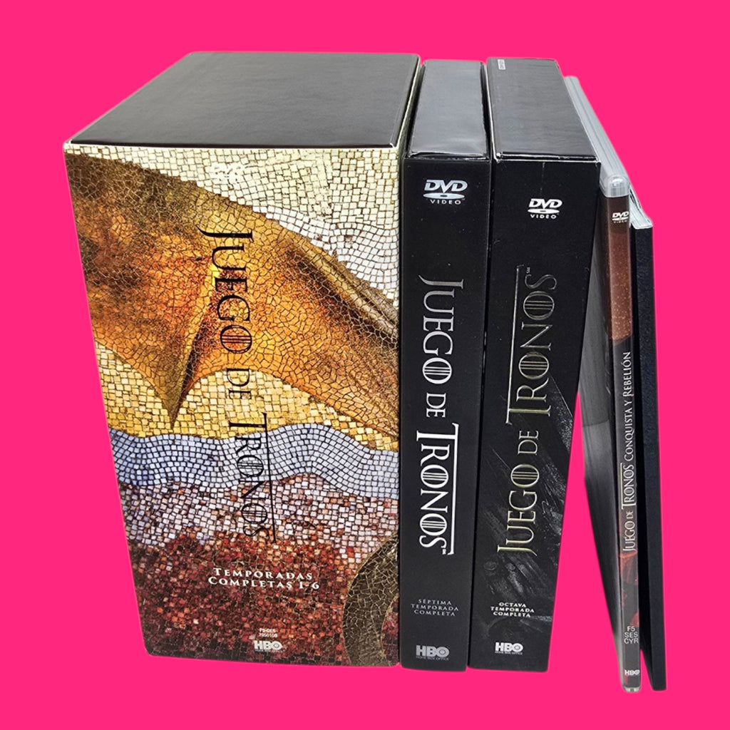 JUEGO DE TRONOS EN DVD COMPLETA+ PHOTO BOOK + DVD DE ANIMACION EN DIFERENTES EDICCIONES DE COLECCIONISTA