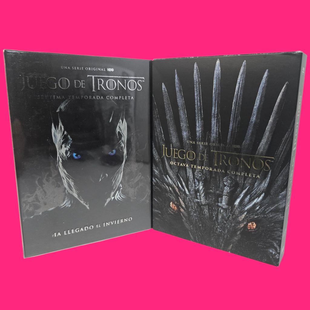 JUEGO DE TRONOS EN DVD COMPLETA+ PHOTO BOOK + DVD DE ANIMACION EN DIFERENTES EDICCIONES DE COLECCIONISTA