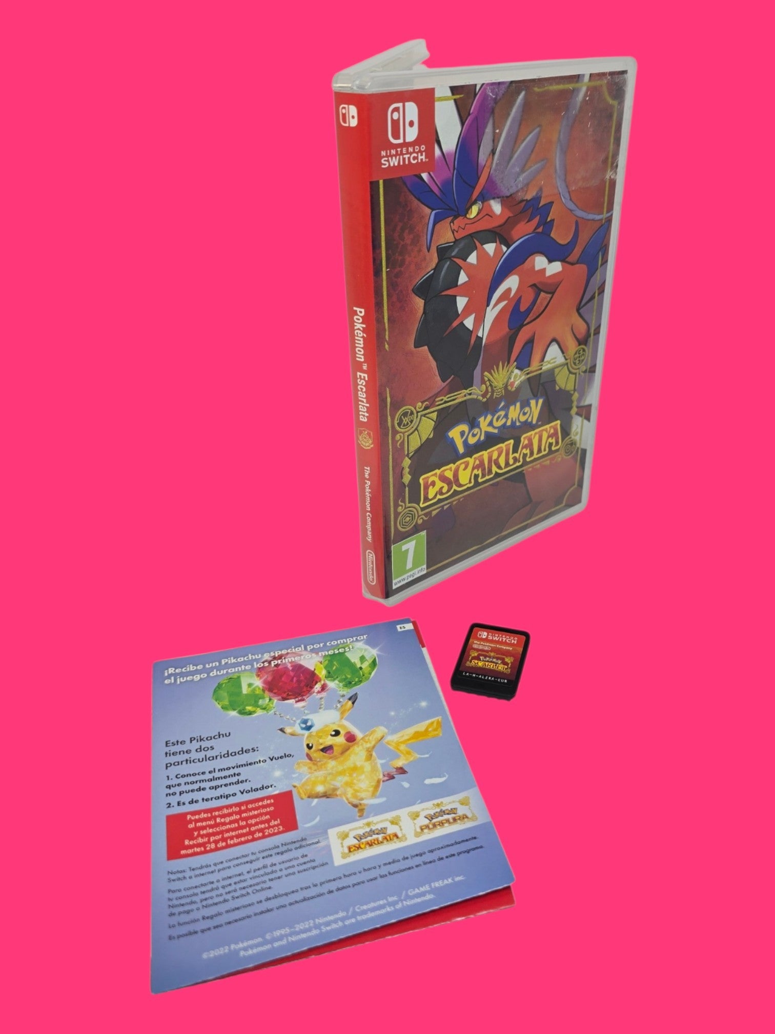 VIDEOJUEGO NINTENDO SWITCH POKEMON ESCARLATA