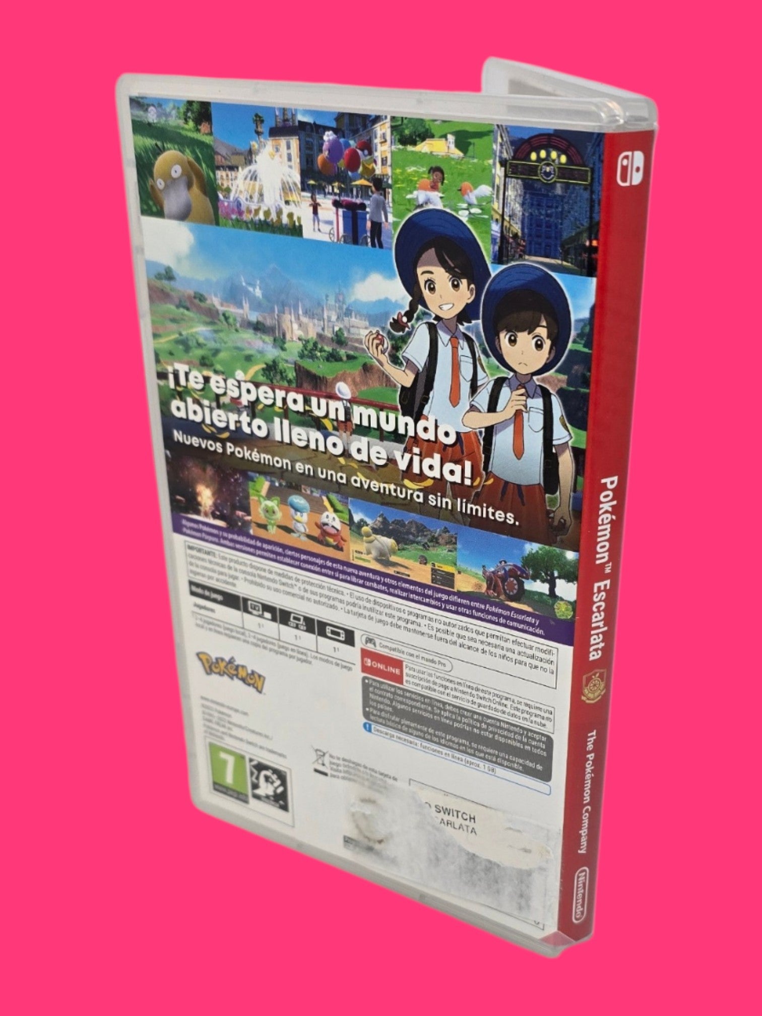 VIDEOJUEGO NINTENDO SWITCH POKEMON ESCARLATA