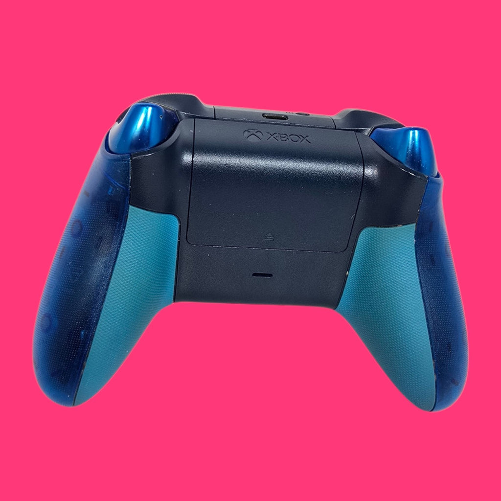 MANDO XBOX ONE SKY CIPHER AZUL ELECTRICO TRANSPARENTE CON CAJA