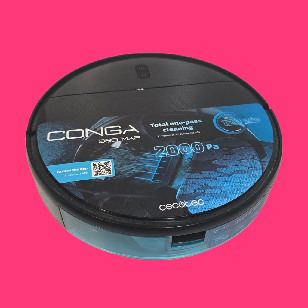 ROBOT ASPIRADOR MOPA CONGA 999 MAP GENESIS SEMINUEVO EN CAJA