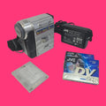 VIDEOCAMARA JVC GR-DX25E CON 2 BATERIAS Y CINTAS GRABACION EN MINIDV