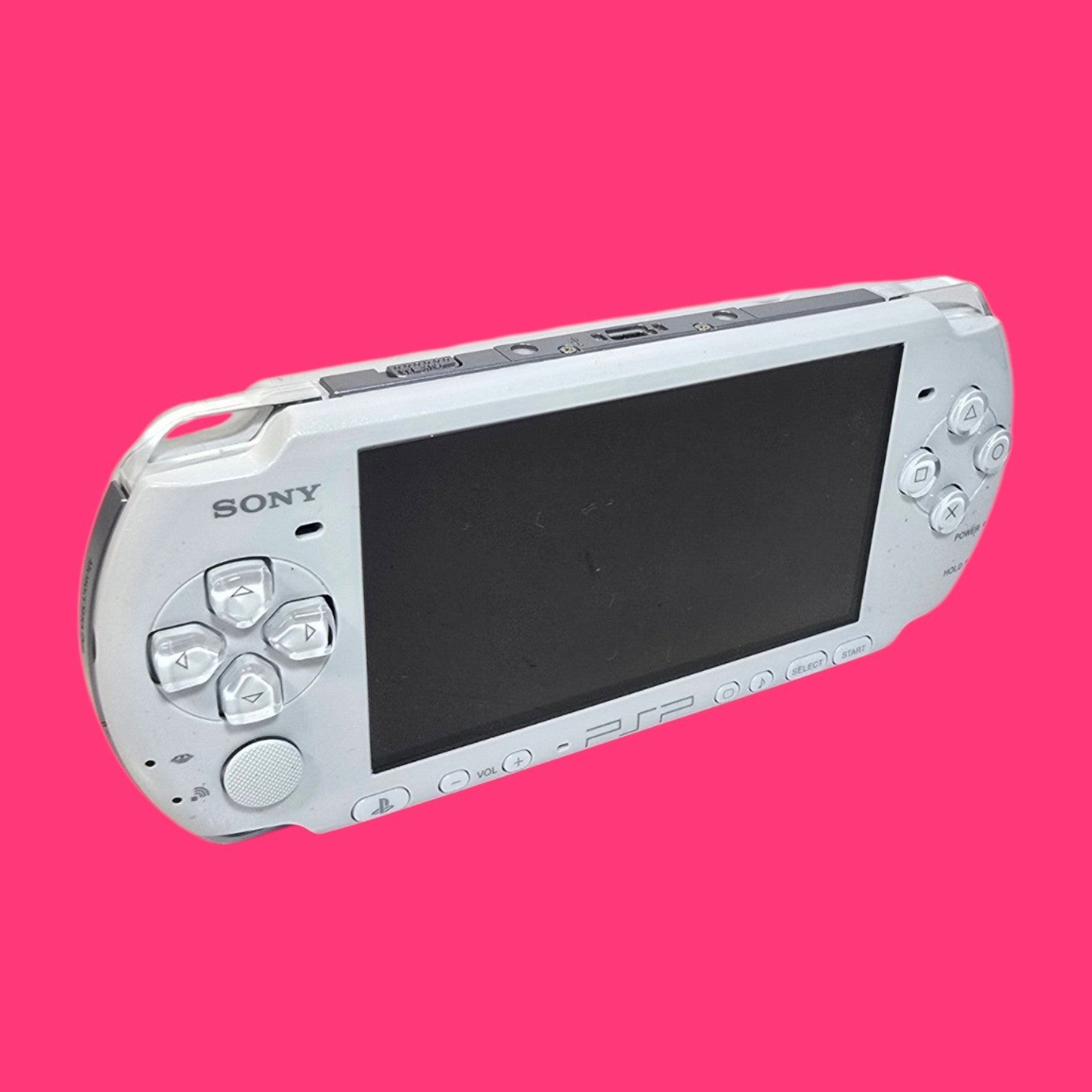 VIDEOCONSOLA PORTATIL PSP 3004 BLANCA PERLA CON FUNDA EN CAJA