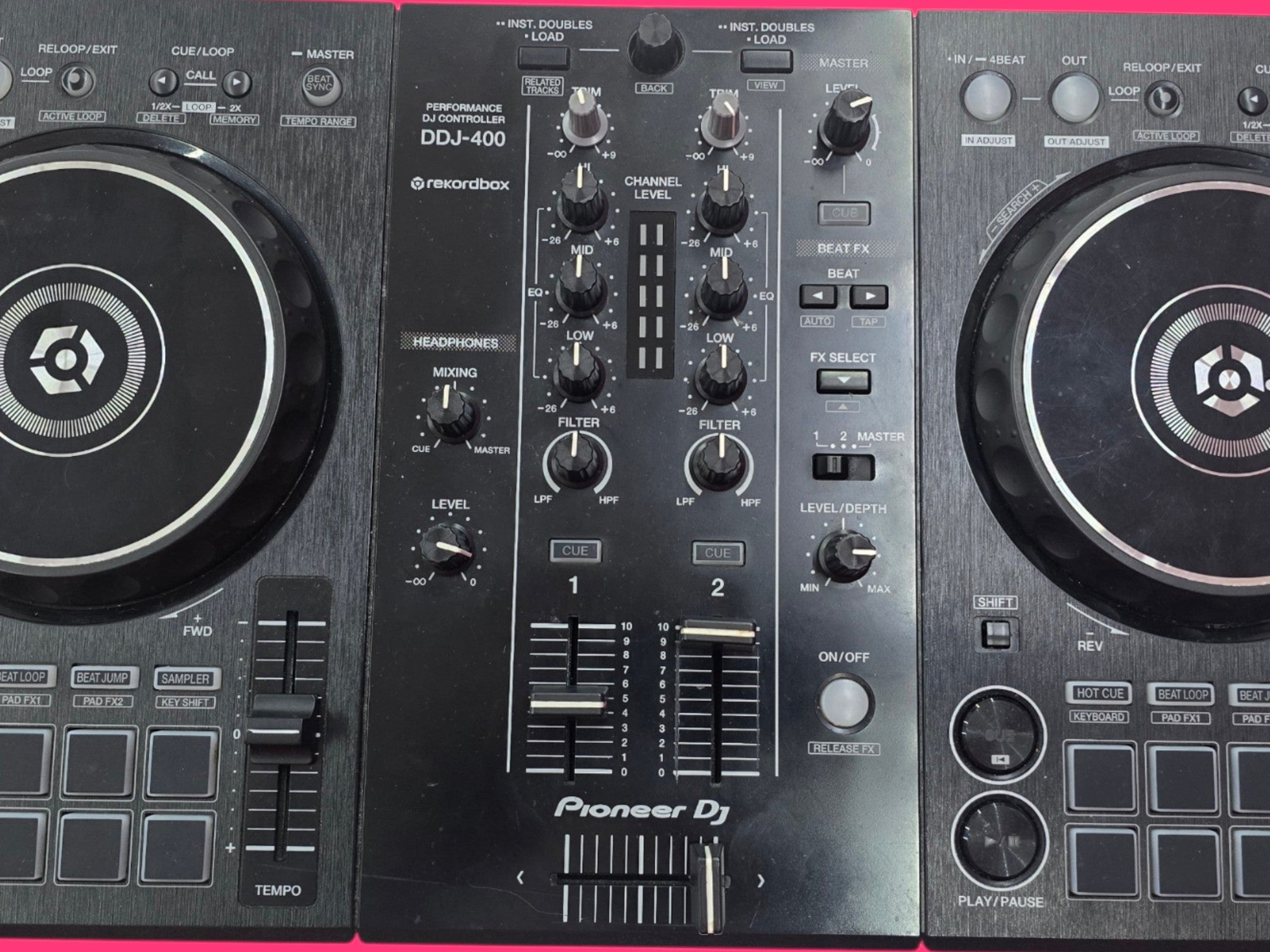 MESA DE MEZCLAS PIONEER DJ  DDJ-400 REKORDBOX