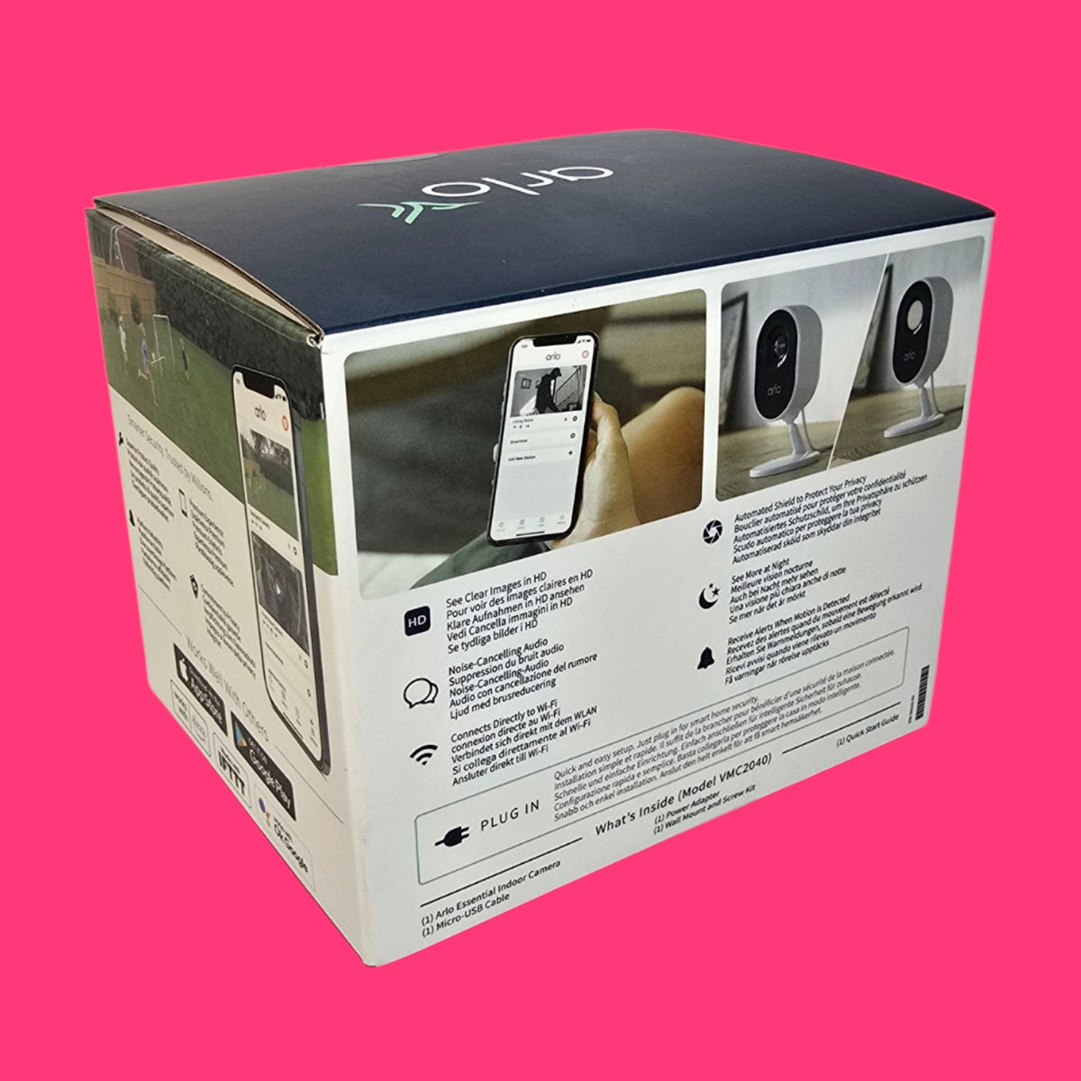CAMARA SEGURIDAD ARLO VMC2040 CON CAJA