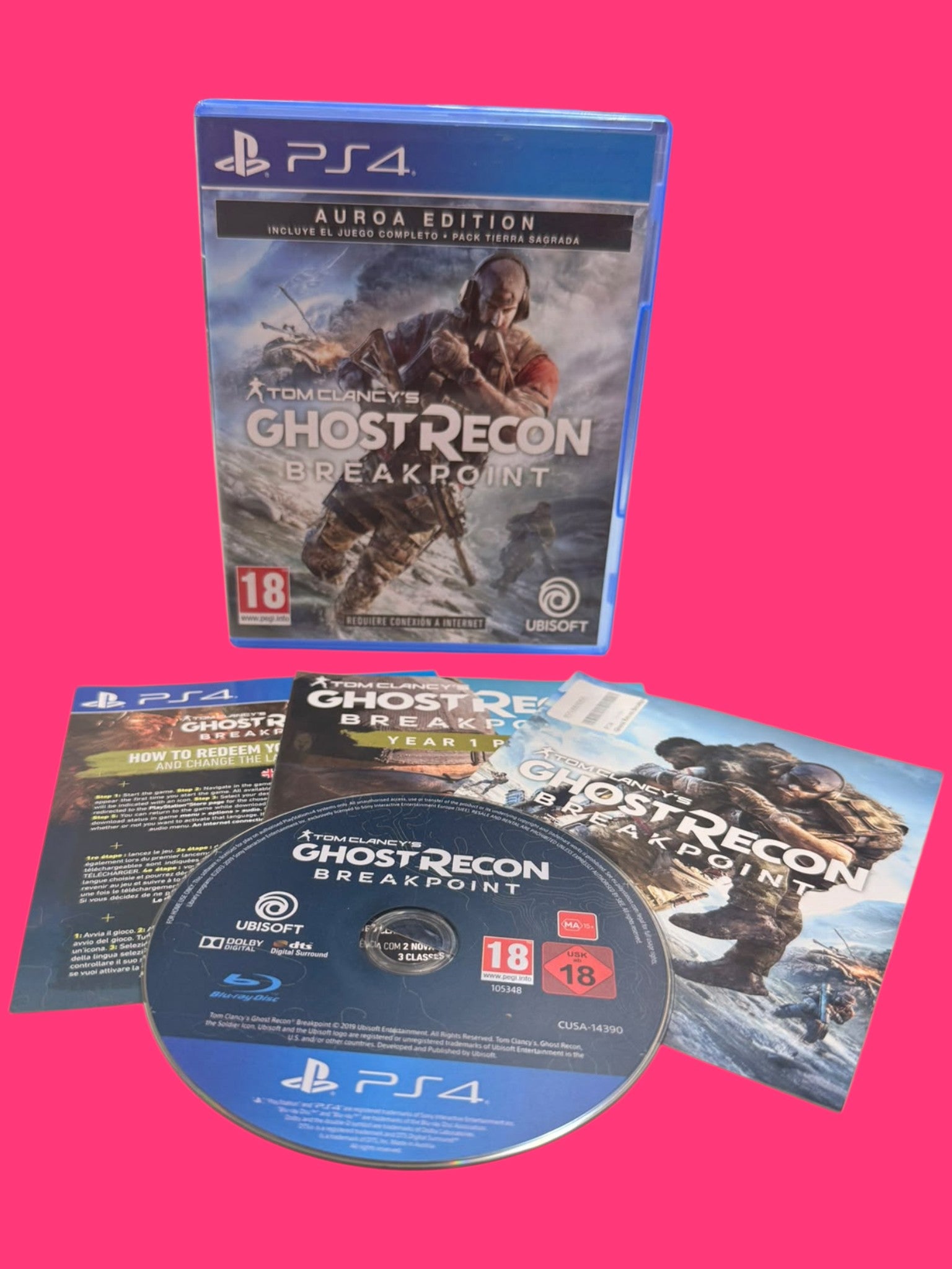 VIDEOJUEGO PS4 TOM CLANCY'S GHOST RECON BREAKPOINT
