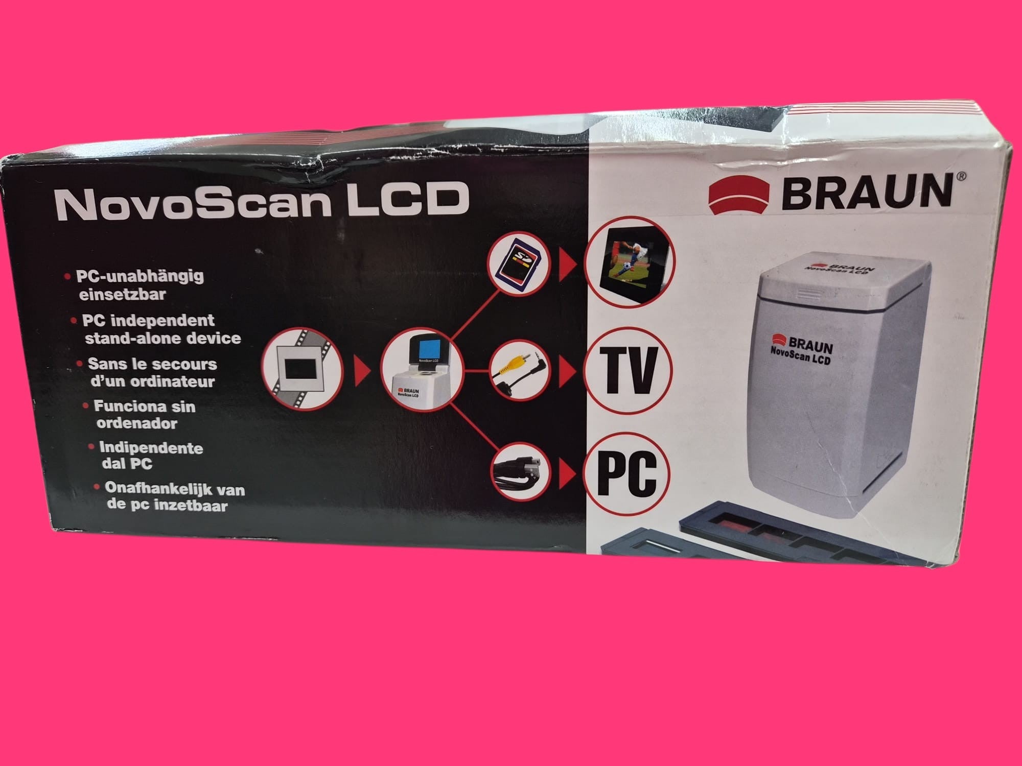 ESCANER DE NEGATIVOS Y DIAPOSITIVAS BRAUN 34511