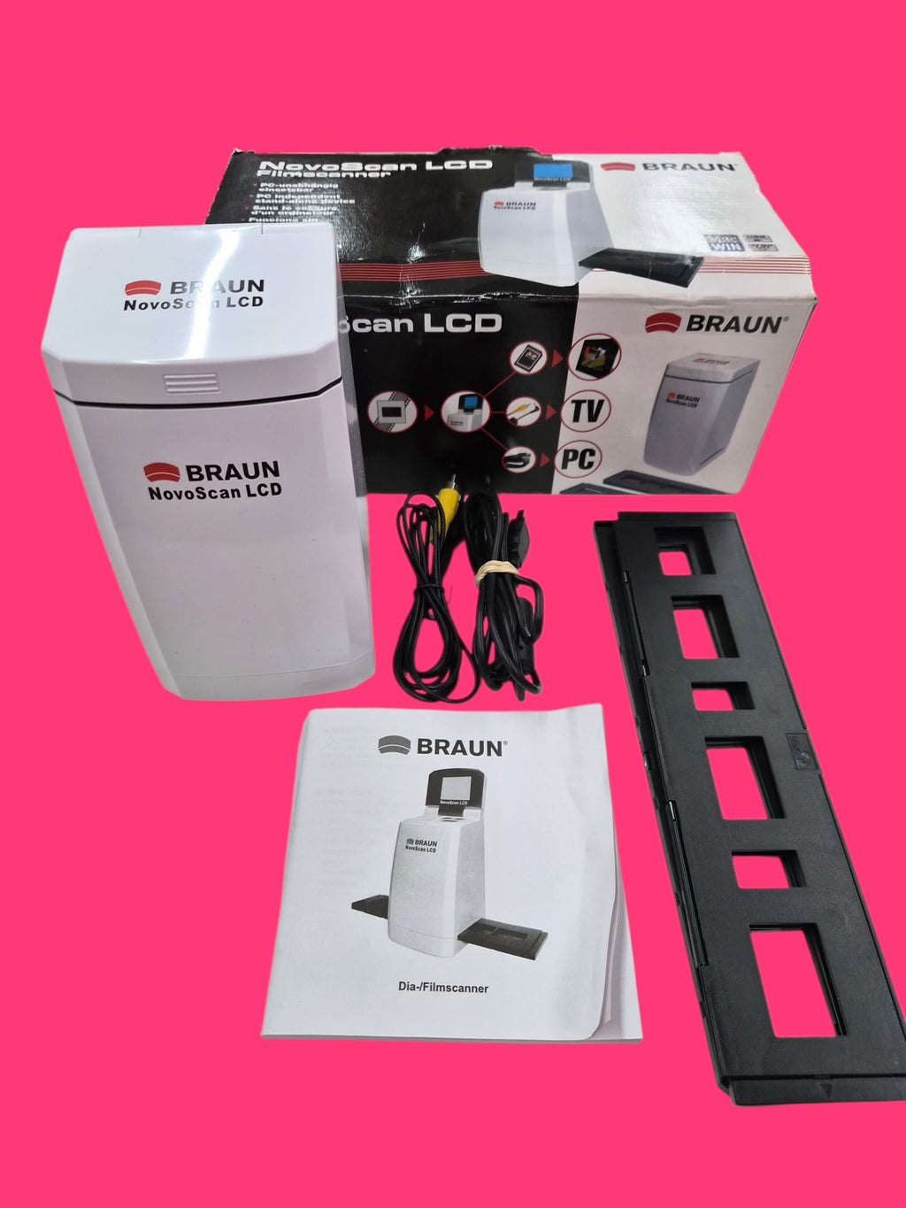 ESCANER DE NEGATIVOS Y DIAPOSITIVAS BRAUN 34511