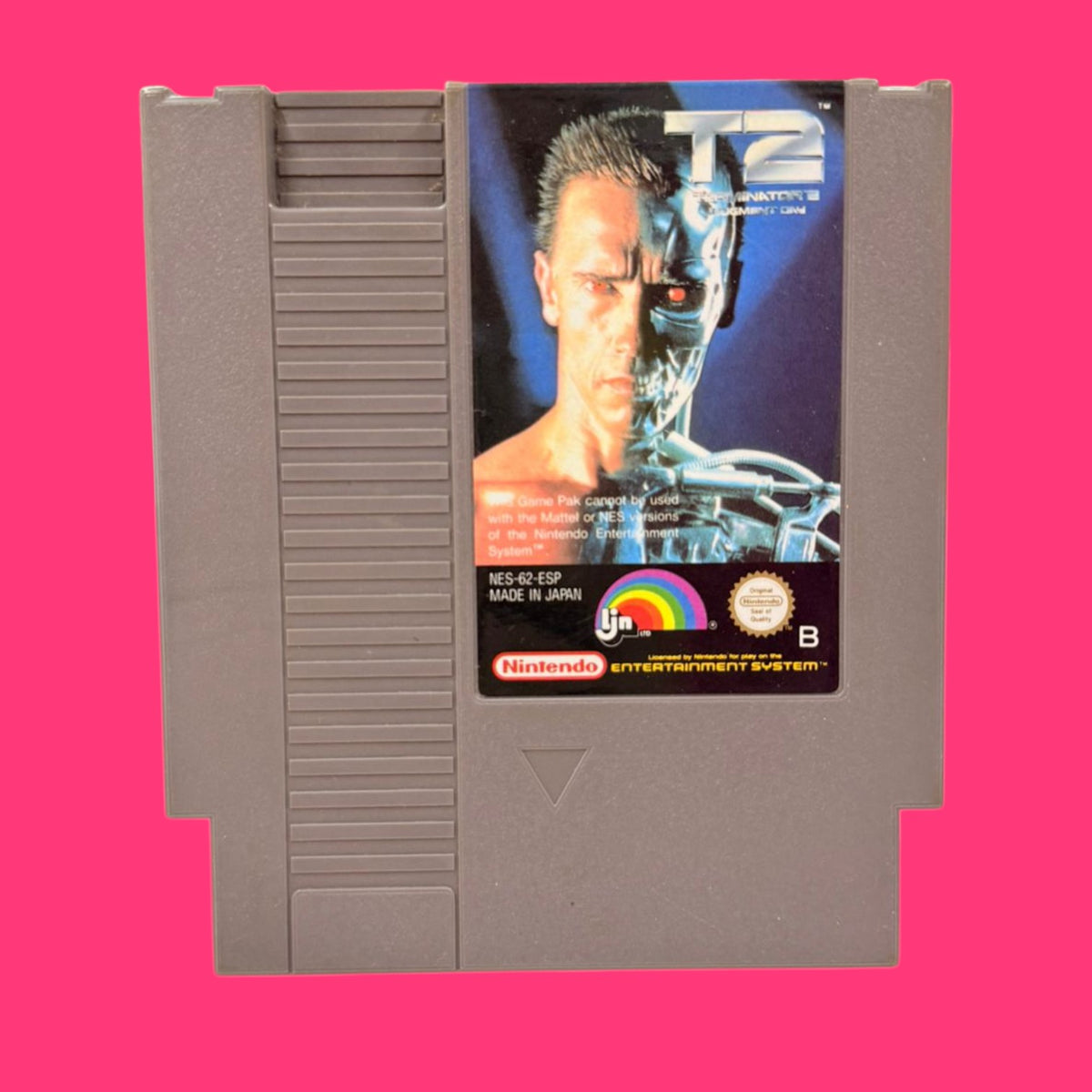 VIDEOJUEGO NINTENDO NES TERMINATOR 2 JUDGMENT DAY SOLO CARTUCHO