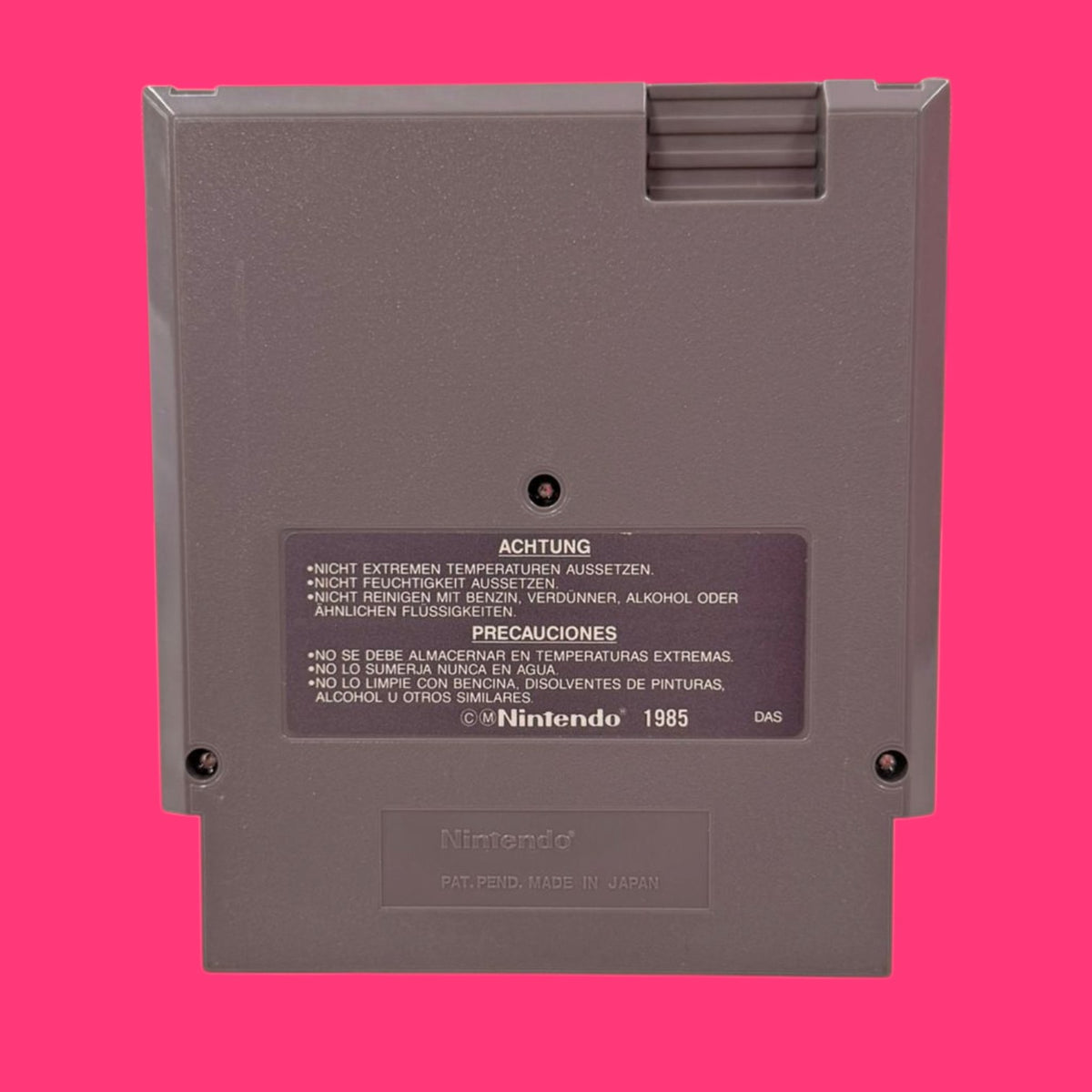 VIDEOJUEGO NINTENDO NES TERMINATOR 2 JUDGMENT DAY SOLO CARTUCHO