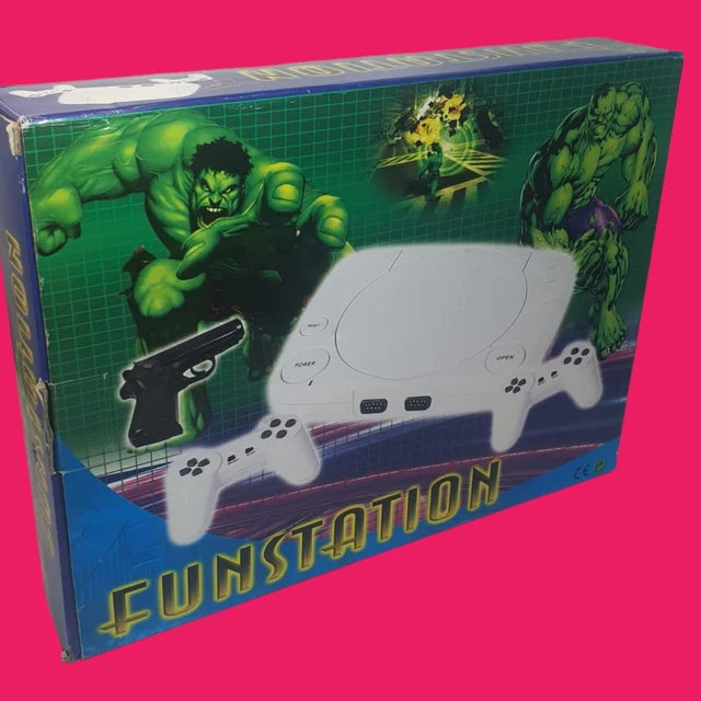 CONSOLA FUNSTATION EN CAJA HULK