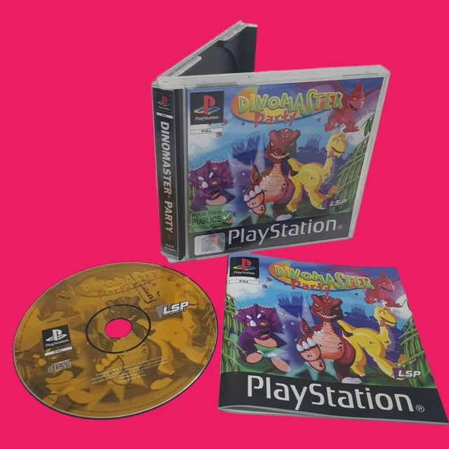 VIDEOJUEGO PSONE DINOMASTER PARTY