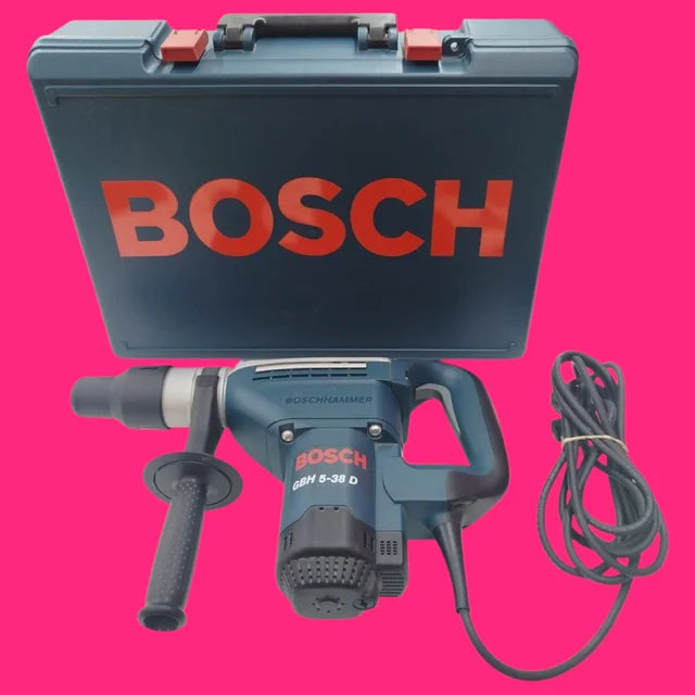 MARTILLO PERFORADOR BOSCH GBH 5-38 D 1050W EN MALETIN