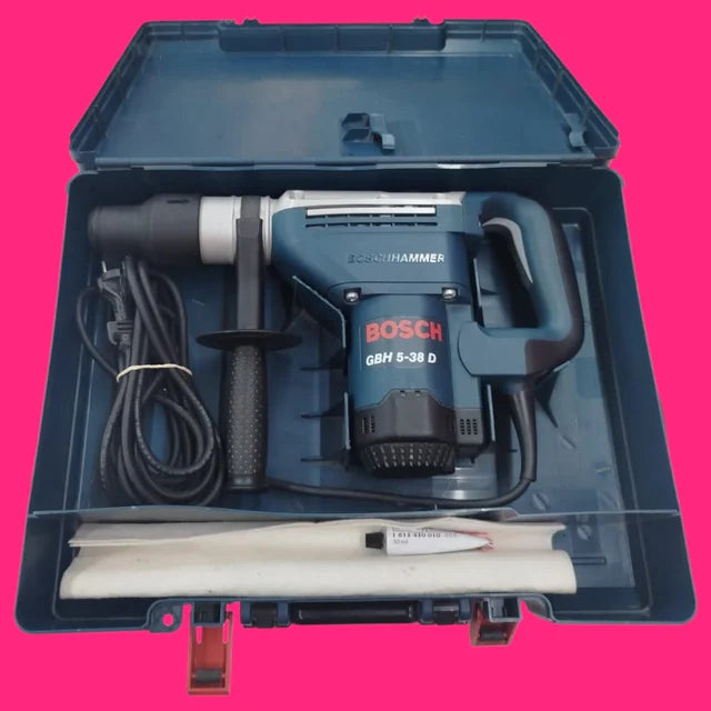 MARTILLO PERFORADOR BOSCH GBH 5-38 D 1050W EN MALETIN