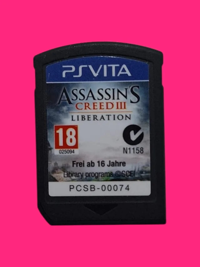 VIDEOJUEGO PS VITA ASSASSIN'S CREED III LIBERTAION SIN CAJA