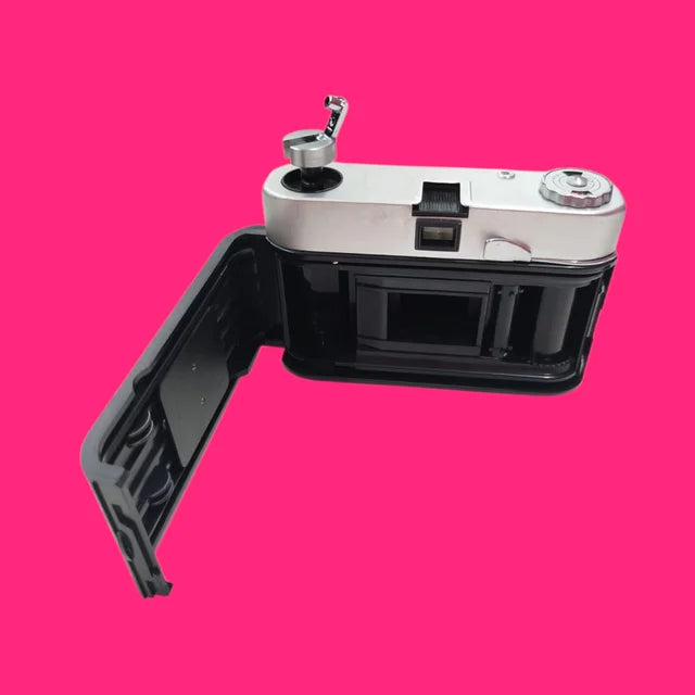 CAMARA ANALOGICA WERLISA COLOR FUNDA RIGIDA NEGRA
